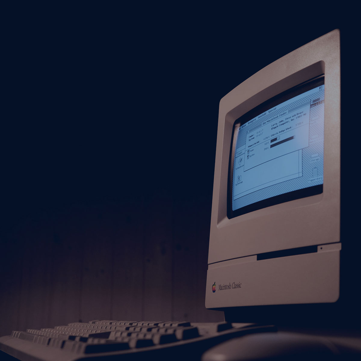 Mac Classic computer