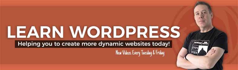 Learn WordPress graphic